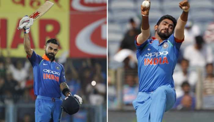Virat Kohli, Jasprit Bumrah remain on top of ICC ODI rankings