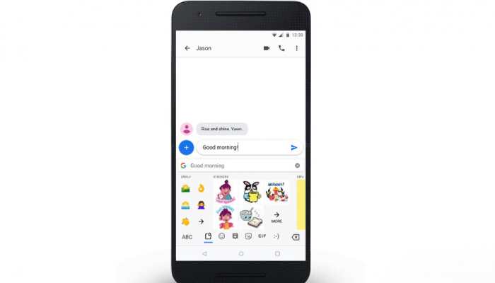 Google brings stickers, emoji and GIFs to Gboard