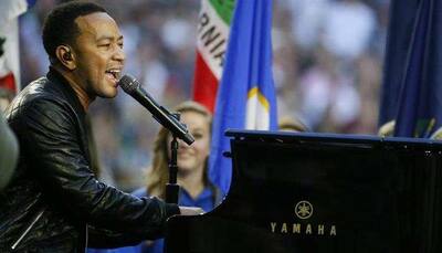 John Legend emotional while honouring wife