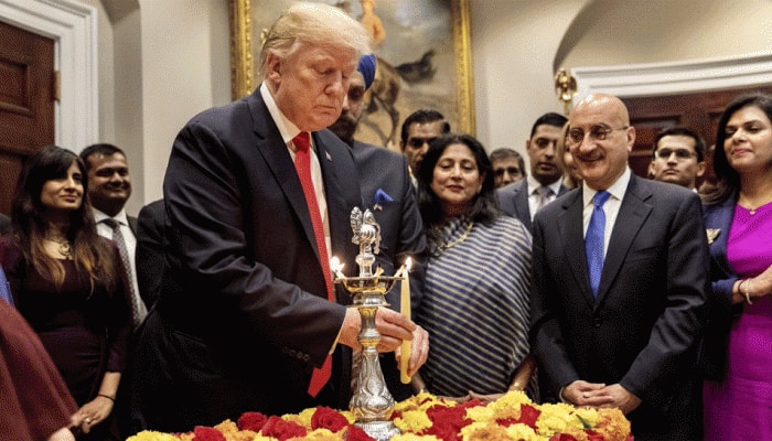 Donald Trump makes yet another gaffe, forgets to mention Hindus in Diwali tweet