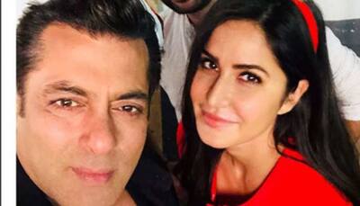 Is that Katrina Kaif clicking Salman Khan on 'Bharat' sets? See pic
