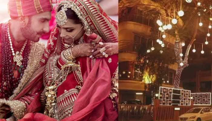 Ranveer Singh-Deepika Padukone wedding: Groom&#039;s Mumbai residence decorated with lights