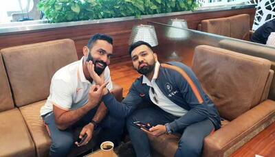 Gaming, posing, chilling: Team India's airport pics before tour Down Under