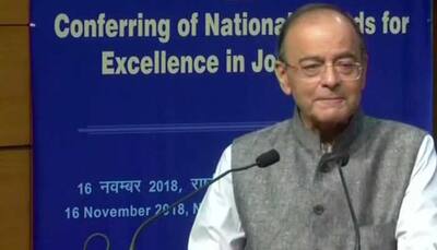 Arun Jaitley inaugurates National Press Day in Delhi, says no room for censorship due to technology