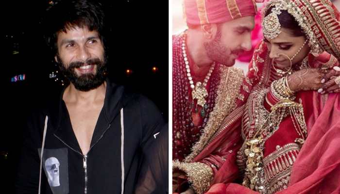 Shahid Kapoor welcomes newlyweds Ranveer Singh and Deepika Padukone to the club