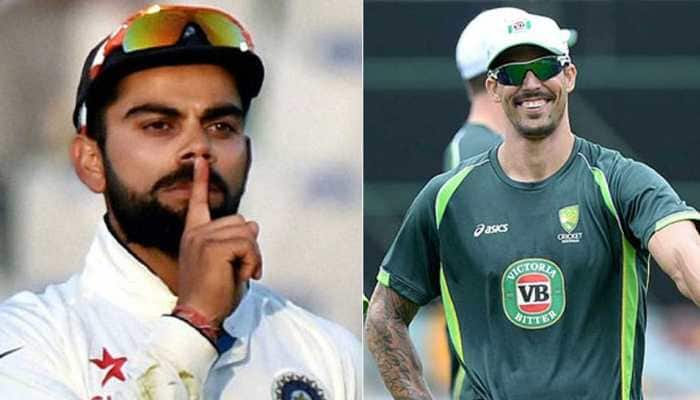 India in Australia: Mitchell Johnson takes a dig at Virat Kohli&#039;s pledge to be sledge-free