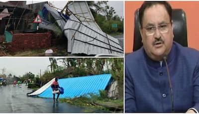 Cyclone Gaja: JP Nadda speaks to TN Health Minister, assures of all possible help from Centre