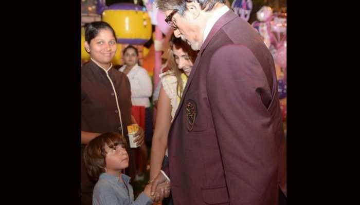 AbRam is convinced I am his grandfather, says Amitabh Bachchan