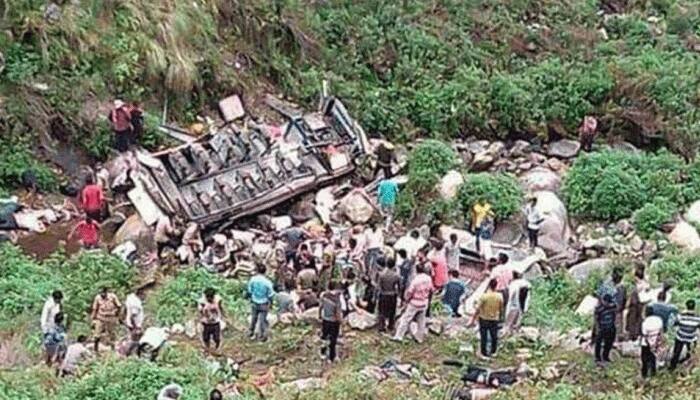 At least 2 dead, scores injured after bus carrying passengers falls into gorge in Uttarakhand