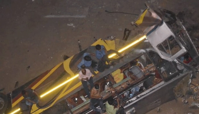 At least 12 people dead after bus carrying over 30 passengers falls from bridge in Odisha
