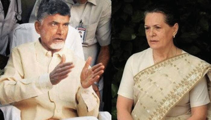 Chandrababu Naidu, Sonia Gandhi not to share stage at Telangana rally: Congress