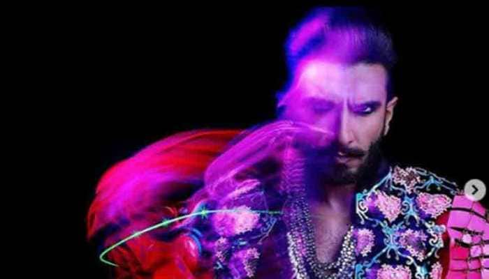Kohl-rimmed eyes, handlebar moustache: Ranveer Singh's look from the wedding party will remind you of Alauddin Khilji