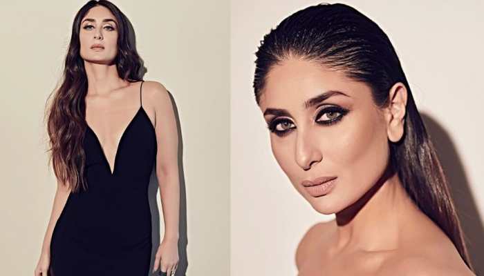 Xxx Vido Karena Kapur - Kareena Kapoor Khan oozes oomph in a shimmering gown! See pics | People  News | Zee News