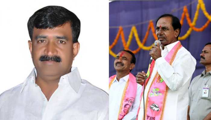 Political drama in Telangana as Congress candidate against KCR tries to set self ablaze