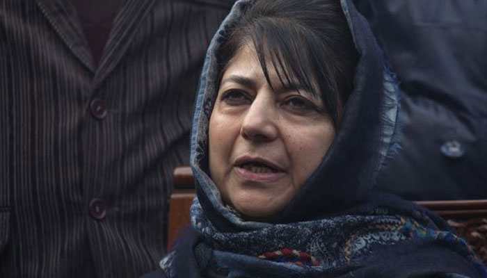 Will not challenge dissolution of J&amp;K assembly, go to people's court: Mehbooba Mufti