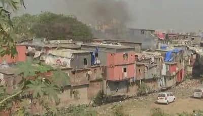 Fire breaks out at Shastri Nagar slum in Mumbai's Bandra, 15 huts gutted