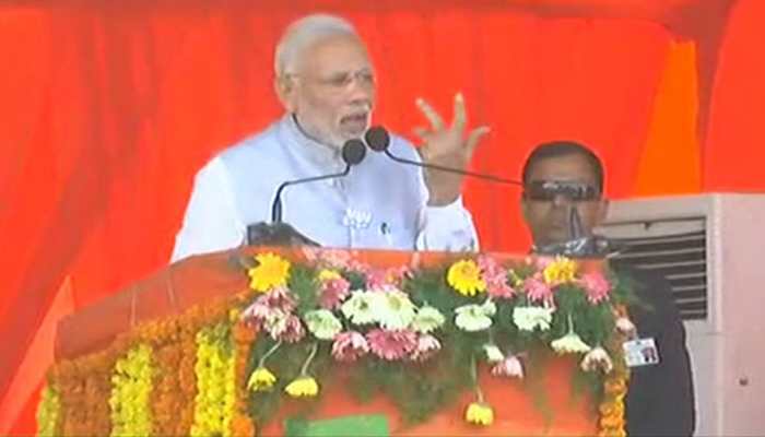 Congress divided Andhra Pradesh and Telangana, both suffering till date: PM Modi