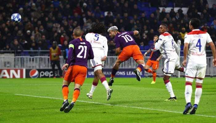 Manchester City fight back at Lyon to reach Champions League last-16