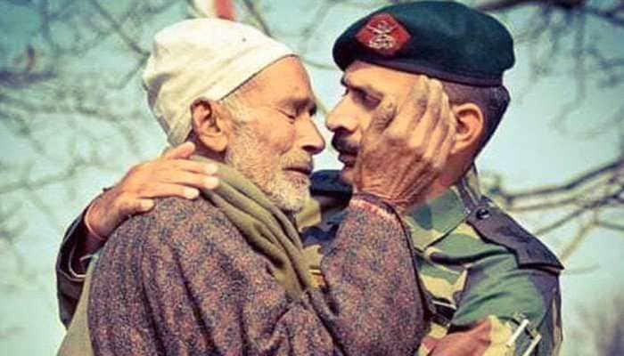 You are not alone: Army to father of Kashmiri martyr Lance Naik Nazir Ahmad Wani, who quit terrorism to become a soldier