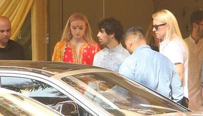 Priyanka Chopra-Nick Jonas wedding: You can't miss Sophie Turner's desi look for Ganesh Puja - In Pics