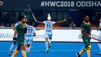 India maul South Africa 5-0 to start their Hockey World Cup campaign