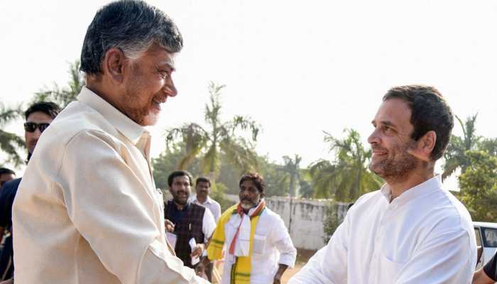 Rahul Gandhi terms Modi a 'threat', says TDP, Congress working with same vision