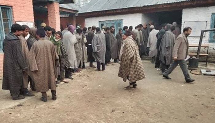 J&amp;K panchayat polls: Voting underway for fifth phase amid tight security 