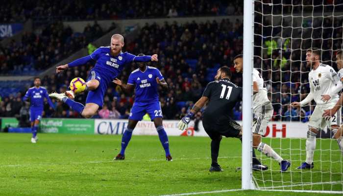 Premier League: Striker Junior Hoilett&#039;s late goal seals Cardiff win over Wolves