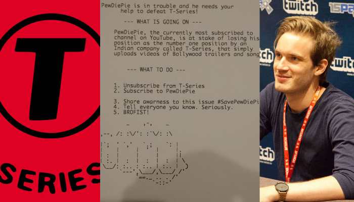 T Series vs Pewdiepie war gets ugly after someone hacks printers worldwide