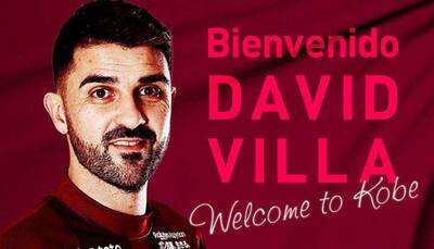 David Villa joins Andres Iniesta, Lukas Podolski at J.League club Vissel Kobe