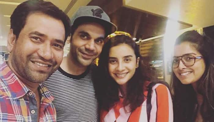 When Amrapali Dubey met Rajkummar Rao-See pic