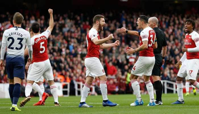 EPL: Arsenal come from behind to sink Spurs 4-2, go fourth in league