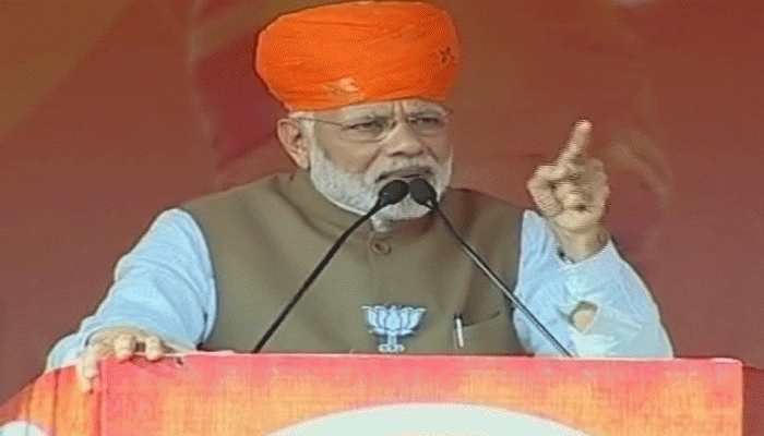 Congress has issued a &#039;fatwa&#039; to stop me from hailing &#039;Bharat Mata&#039;: PM Narendra Modi