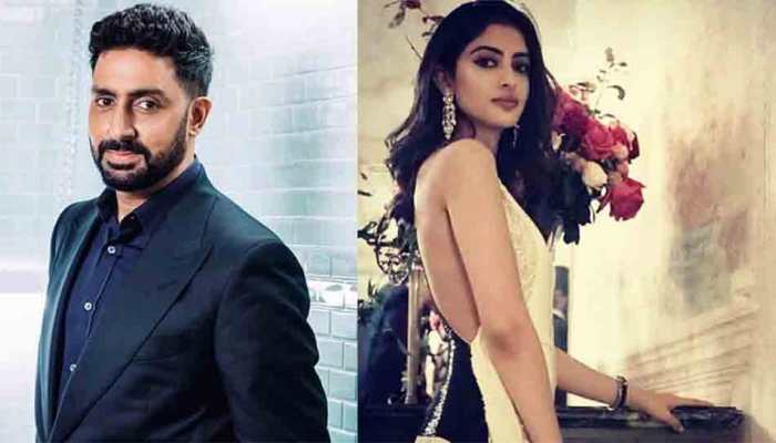 Abhishek Bachchan shares adorable post for mamu's pet Navya Naveli
