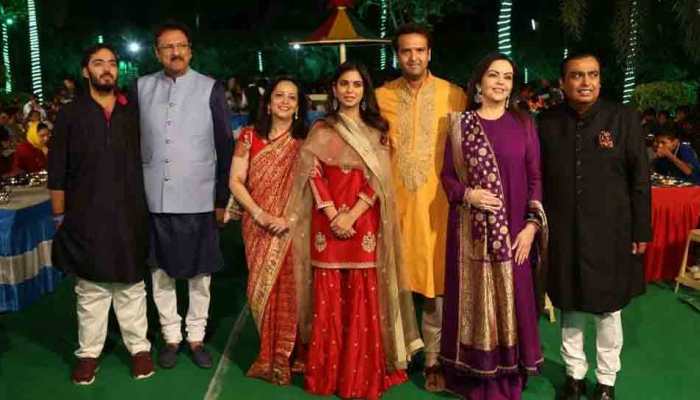 Isha Ambani&#039;s wedding celebrations begin with auspicious Anna Seva — Pics inside