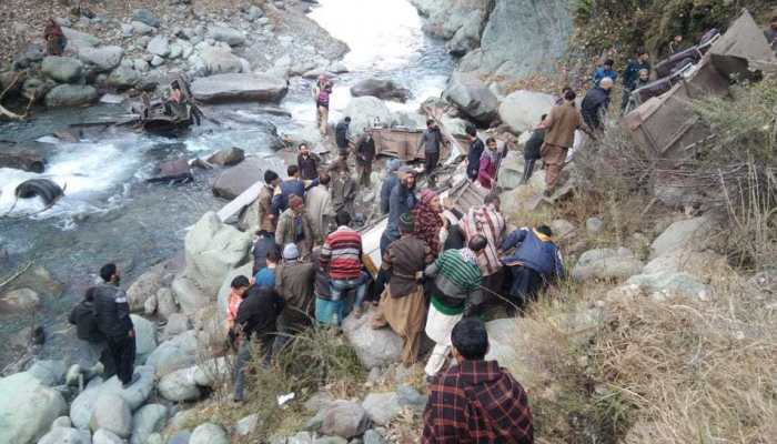 Jammu and Kashmir: 11 dead, several injured after bus skids off into deep gorge in Poonch