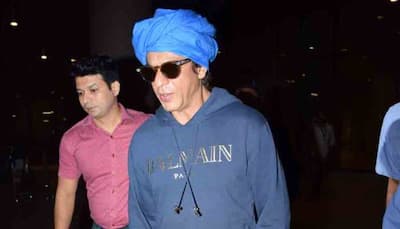 Shah Rukh Khan returns from Middle East after promoting Zero, rocks a new turban look at airport