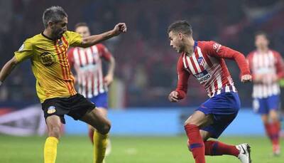 Atletico Madrid 's Lucas Hernández diagnosed with grade II sprain to right knee
