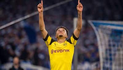 Bundesliga: Jadon Sancho goal earns Dortmund 2-1 win in Ruhr derby