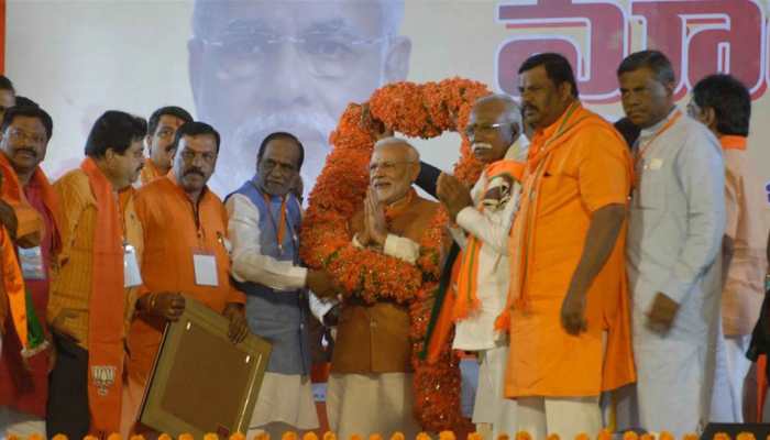 Will play vital role in formation of next Telangana government, says BJP