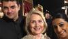 Vidya Balan's fangirl moment with Hillary Clinton at Isha Ambani's pre-wedding bash-See pic