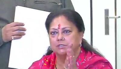 Rajasthan assembly elections 2018: Vasundhara Raje resigns, congratulates Congress