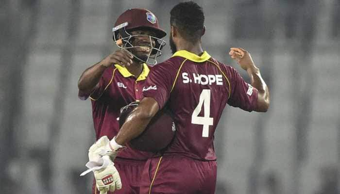 Windies beat Bangladesh by 4 wickets following unbeaten 146 by Shai Hope