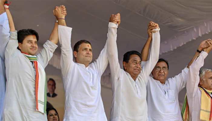 BSP, SP support gives Congress the majority in Madhya Pradesh