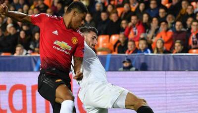 UEFA Champions League: Manchester United lose 2-1 at Valencia and blow chance of top spot