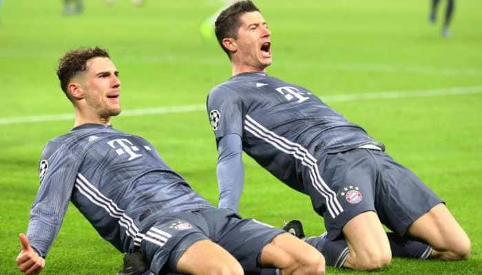 UCL: Robert Lewandowski double sees Bayern claim top spot after Ajax thriller