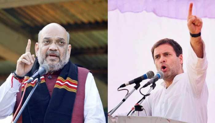Amit Shah dares Rahul Gandhi for debate on Rafale, seeks apology for &#039;spreading lies&#039;