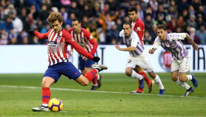 La Liga: Antoine Griezmann rescues Atletico in 3-2 La Liga win over Valladolid