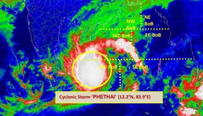 Andhra Pradesh coastal areas brace for cyclonic storm Phethai, alert sounded