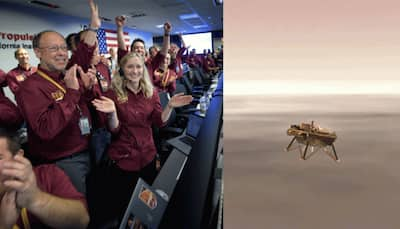  NASA photographs Mars InSight lander from space